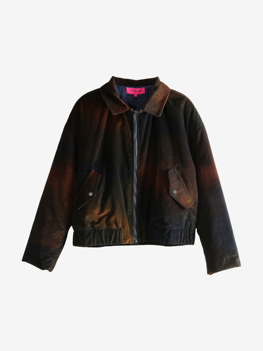 Black jacket, front view