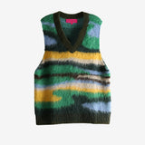 Green vest, front view