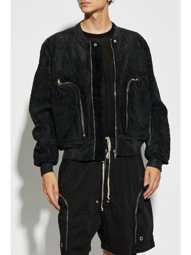 RICK OWENS DRKSHDW - Men Bauhaus Corduroy Flight Bomber