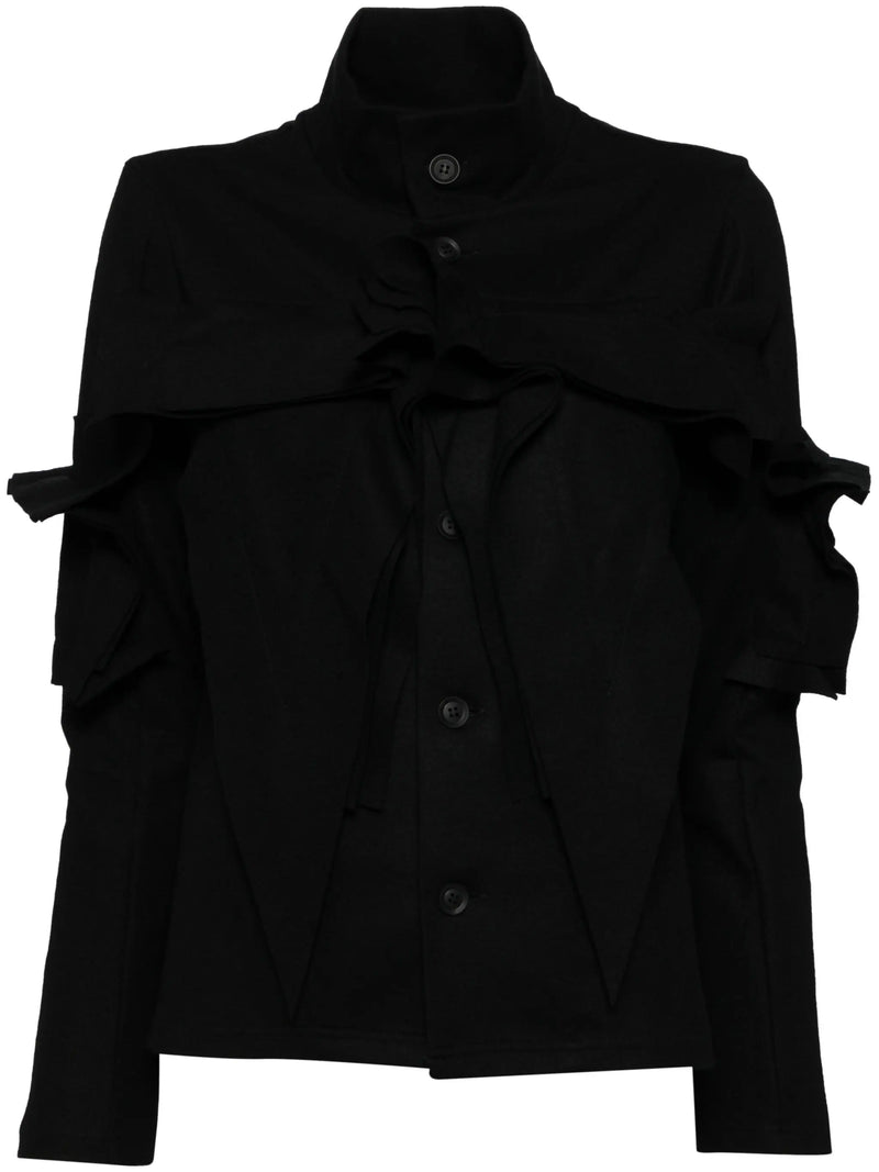 YOHJI YAMAMOTO - Women Box Detail Cardigan