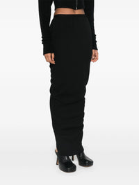 RICK OWENS - Women Wool Pillar Long Skirt