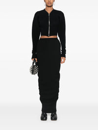 RICK OWENS - Women Wool Pillar Long Skirt