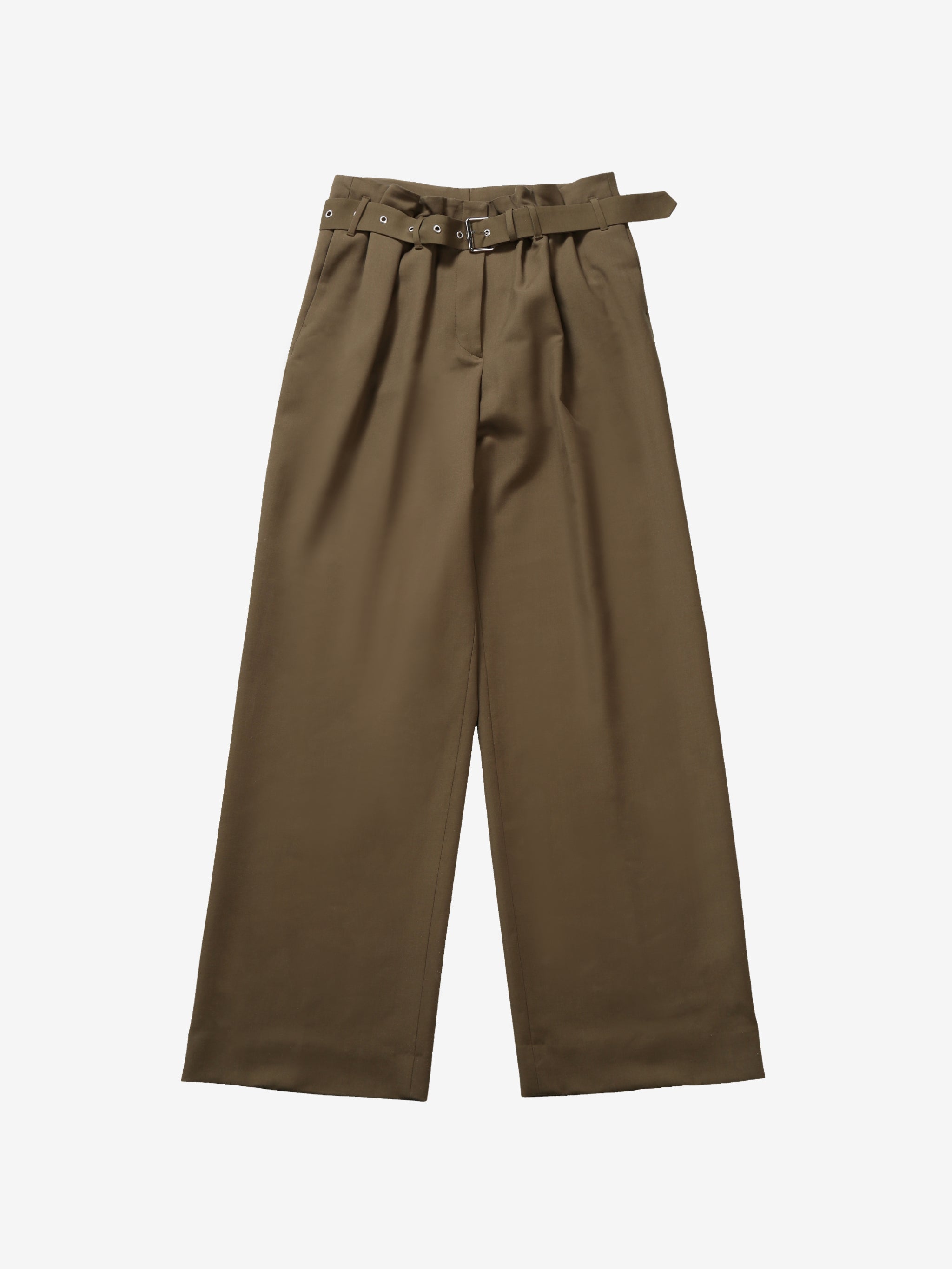 Green pant, front view