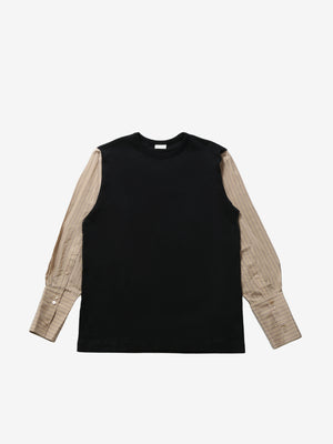 DRIES VAN NOTEN - Women Contrast Sleeves Tee