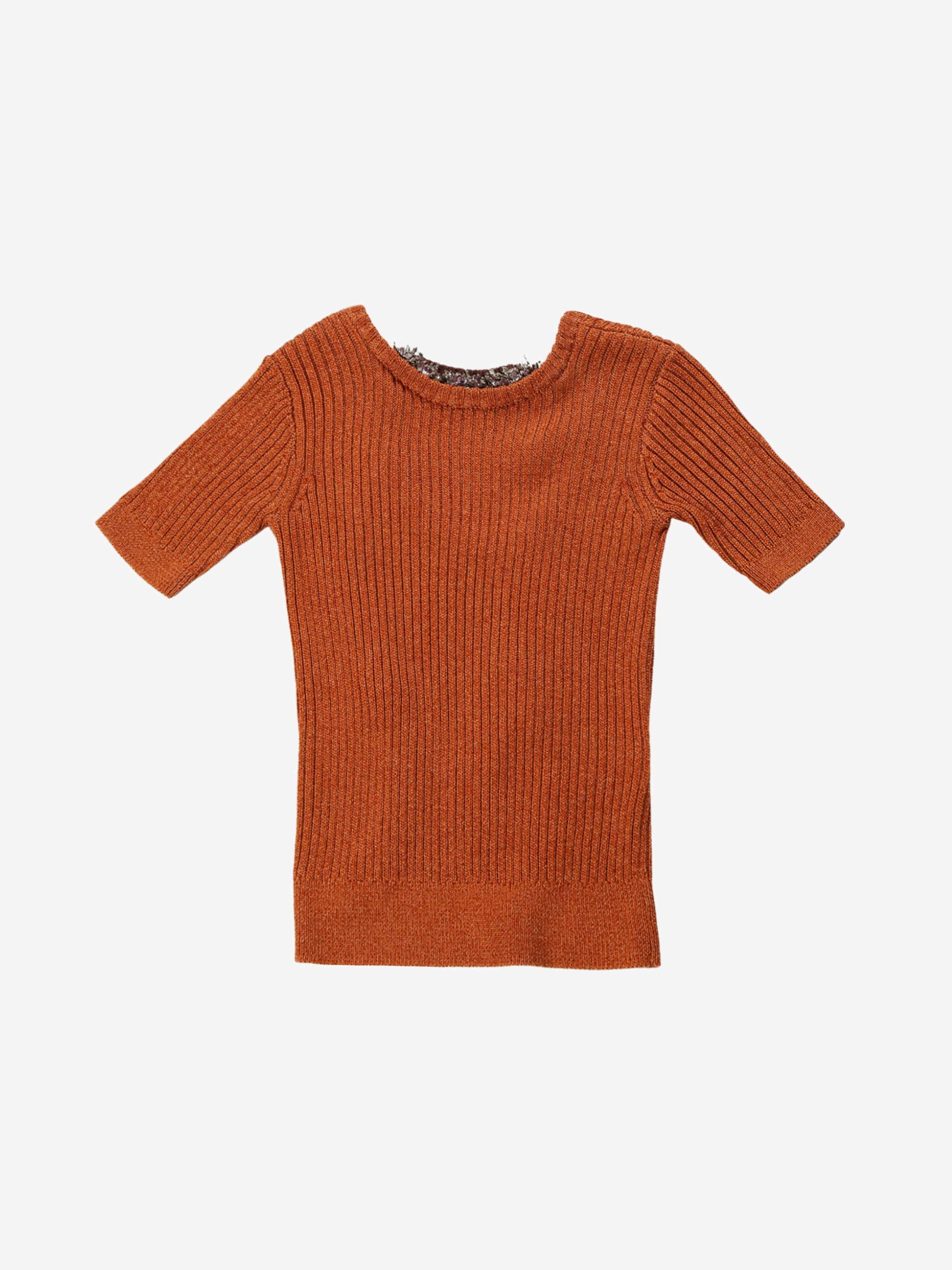 Orange T-shirt, front view