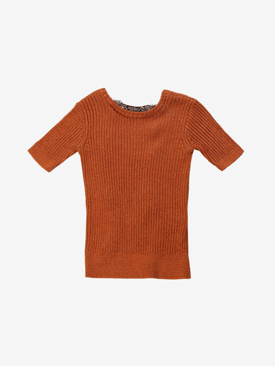 Orange T-shirt, front view