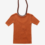 Orange T-shirt, front view