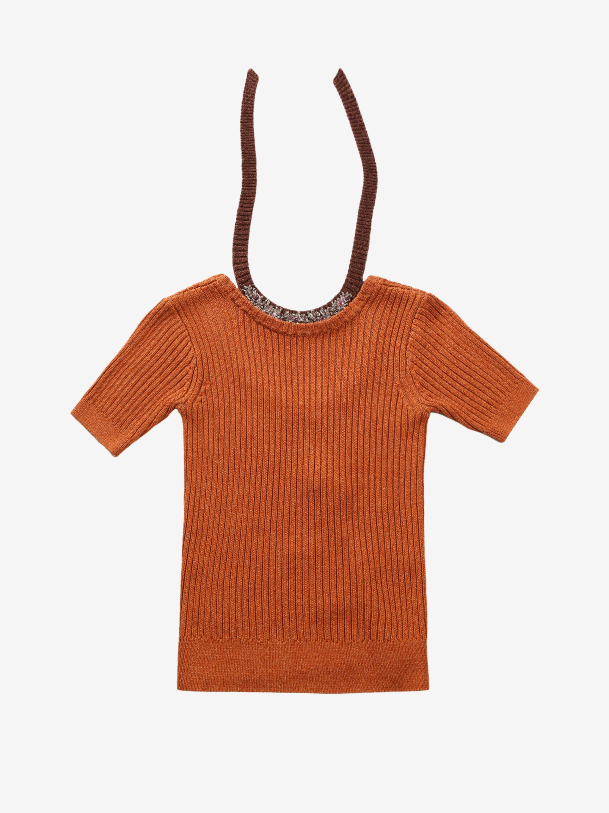 Orange T-shirt, front view