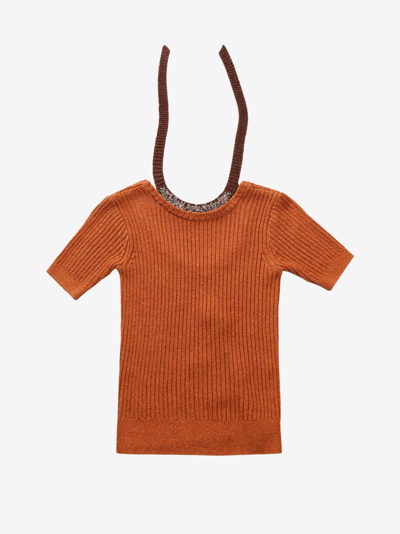 Orange T-shirt, front view