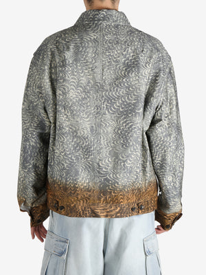 DRIES VAN NOTEN - Men Printed Cotton Jacket