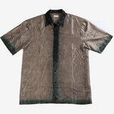 DRIES VAN NOTEN - Men Silk Short Sleeved Shirt