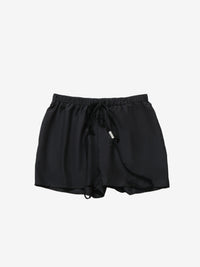 ANN DEMEULEMEESTER - Women Washed Silk Boxer Shorts