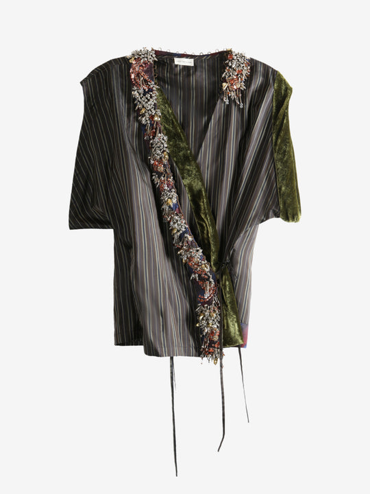 Brown top,front view