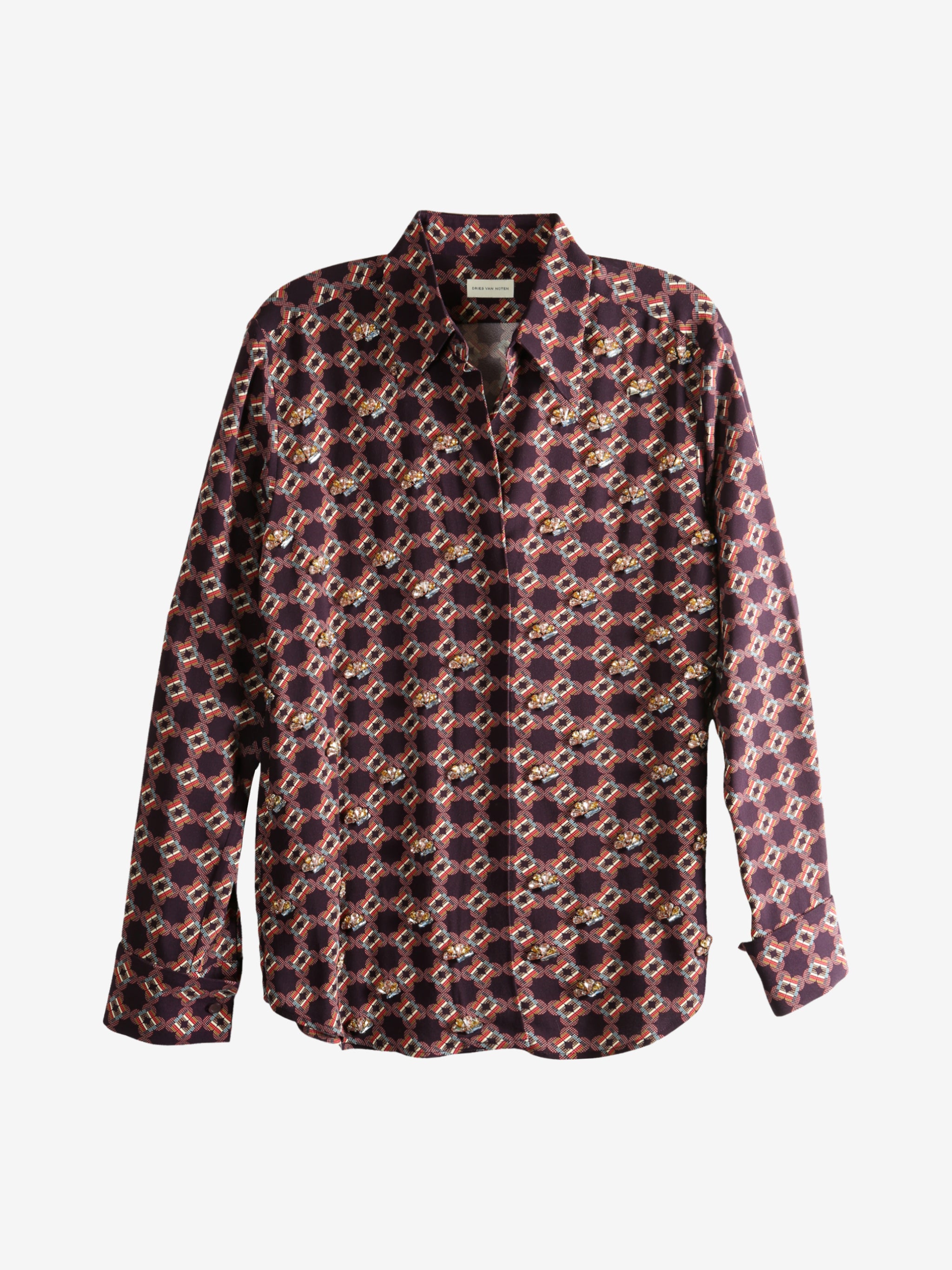 Red shirt,front view