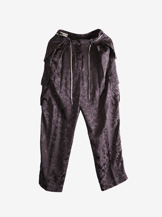 Brown pant,front view