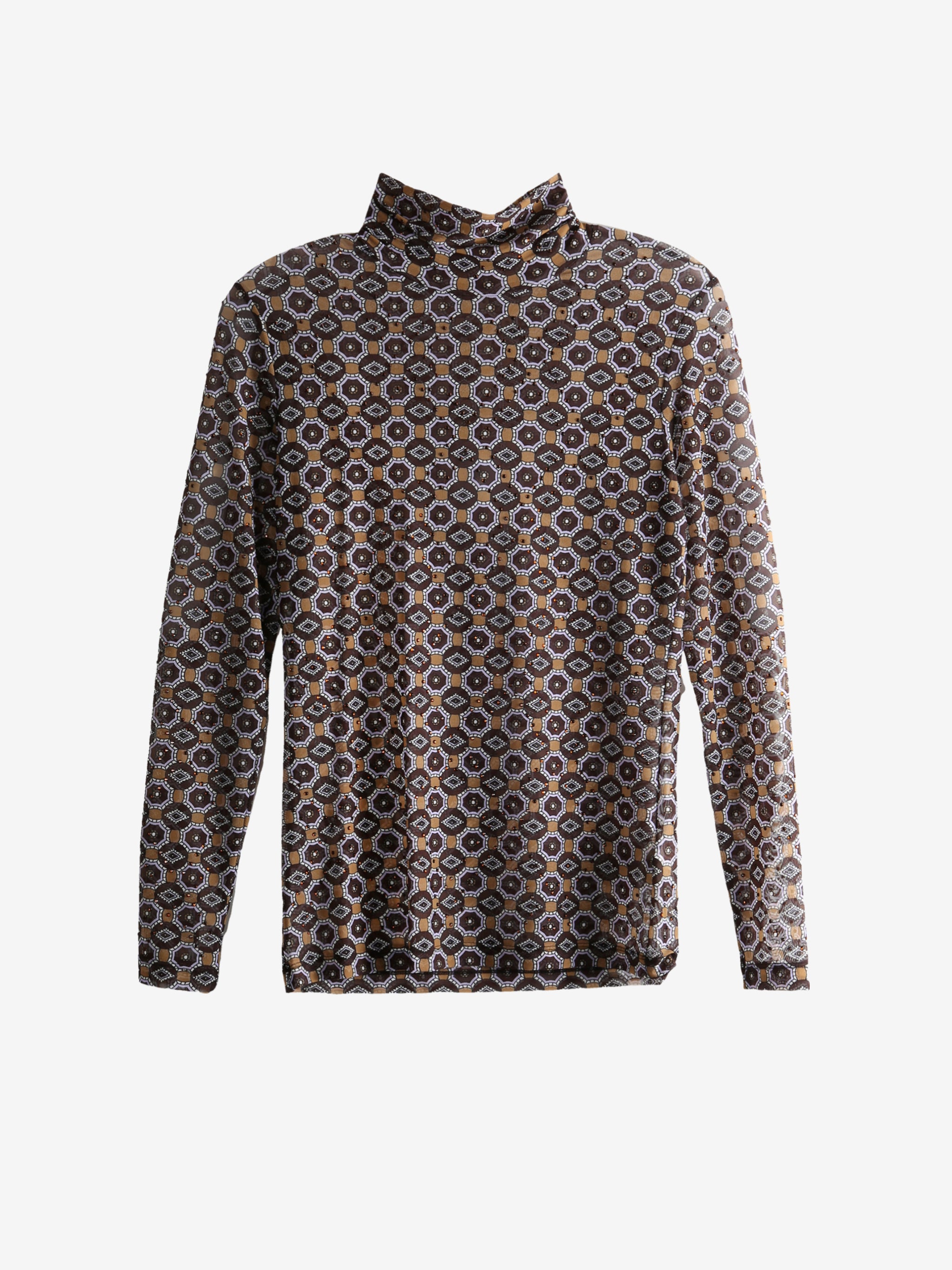 Brown Shirt，front view