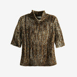 Grey knitwear, front view