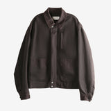 Brown jacket, front view