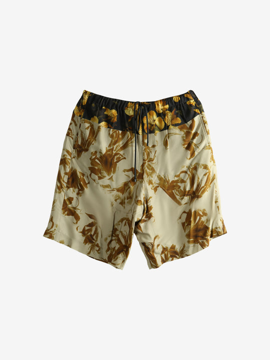 Green pants, front view