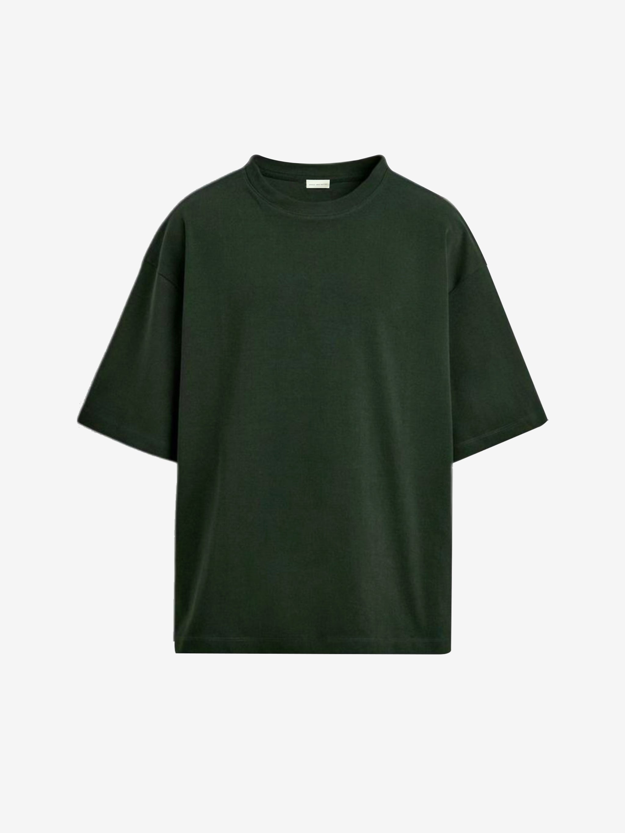 Green shirts ,front view