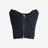 Black scarf,front view