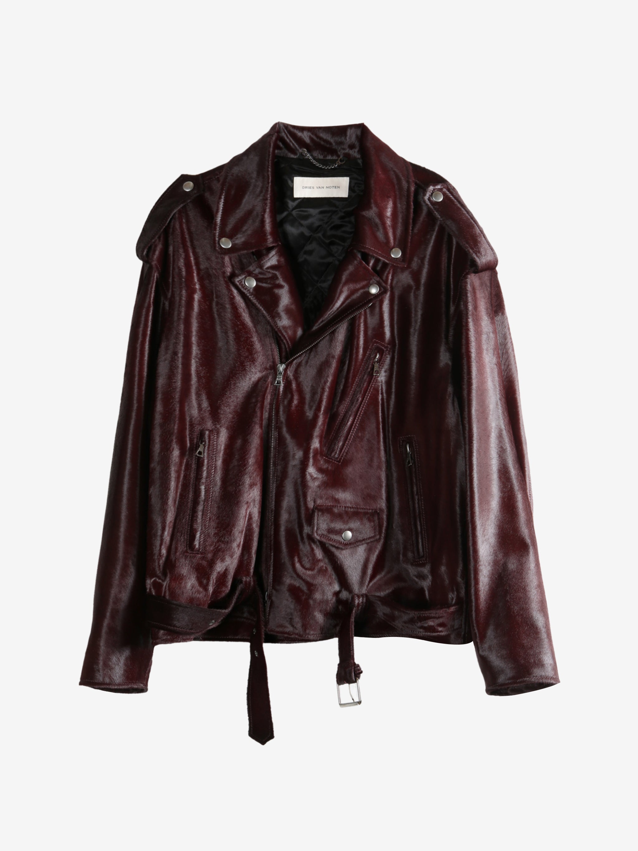 Brown jacket, front view