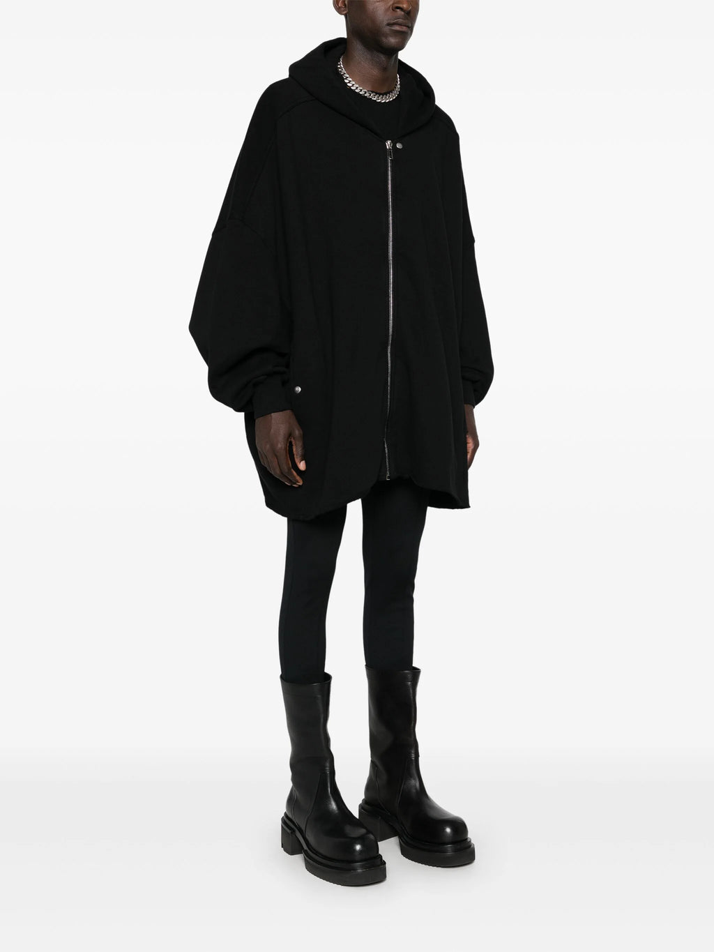 RICK OWENS DRKSHDW - Men Felpa - Jumbo Hooded Peter