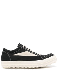 RICK OWENS DRKSHDW - Men Cotton Canvas Vintage Sneaks