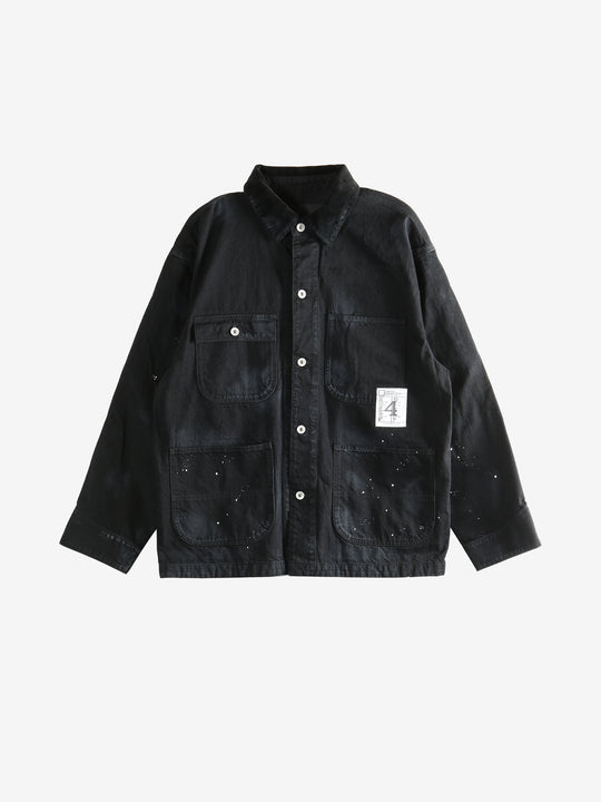 Black jackets, front view