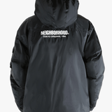 Black jackets-coats worn by a person, showing the jackets-coats fit