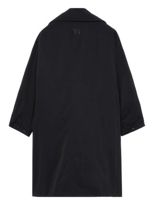 Y'S - Women Chino Cloth U-Big Pocket Coat