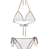 BURBERRY - Women Vintage Check Trim Nylon Bikini