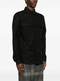 RICK OWENS - Men Cotton Poplin Work Shirt