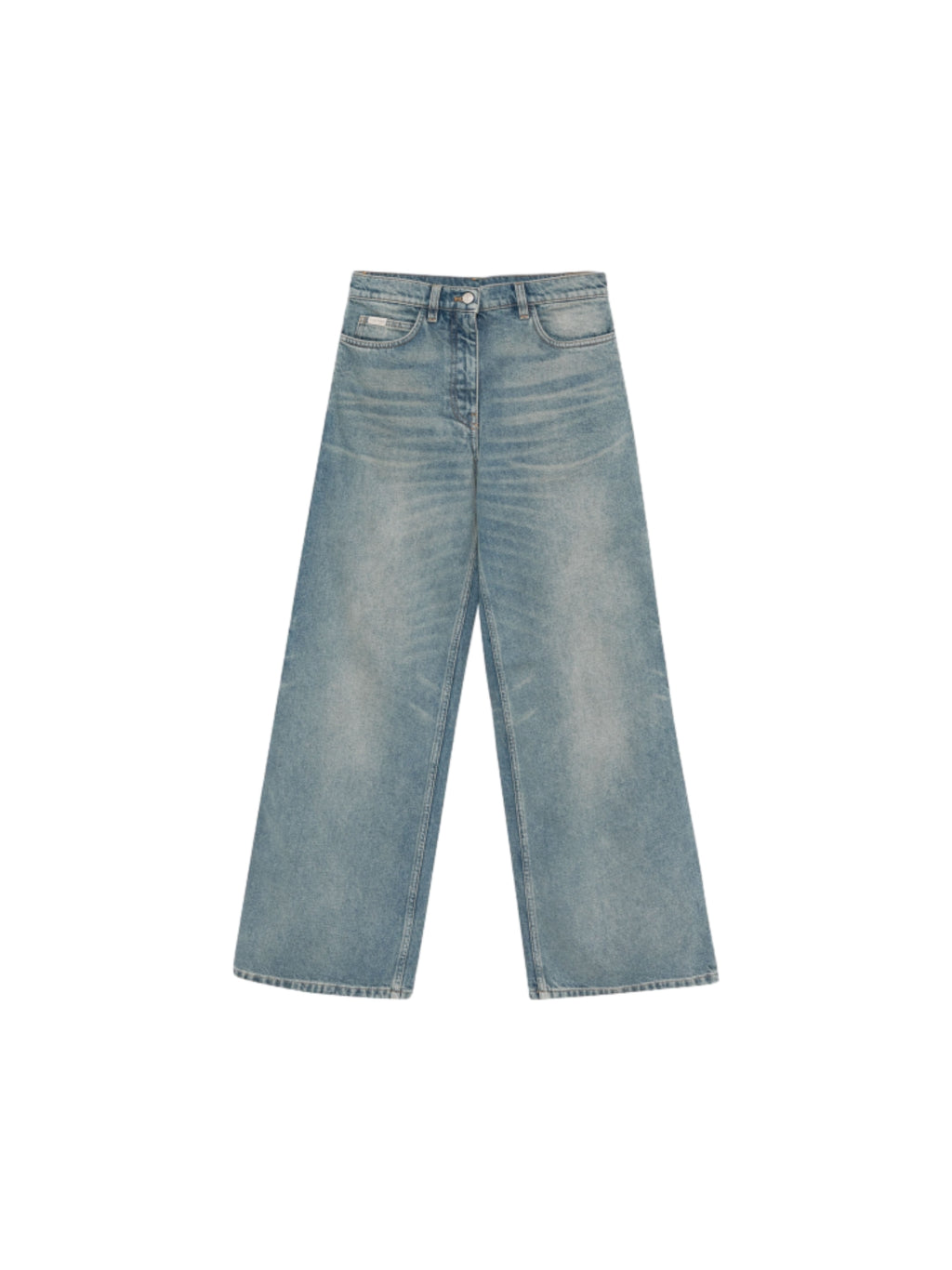 COURRÈGES - Women Hammer Denim Baggy Pants