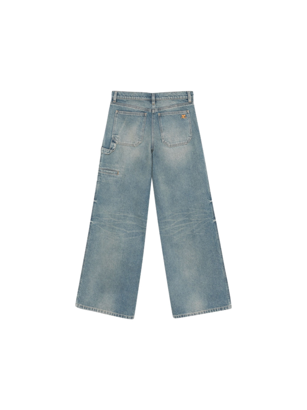 COURRÈGES - Women Hammer Denim Baggy Pants