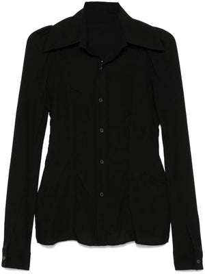 YOHJI YAMAMOTO - Women Puff SLV Slim Fit Blouse