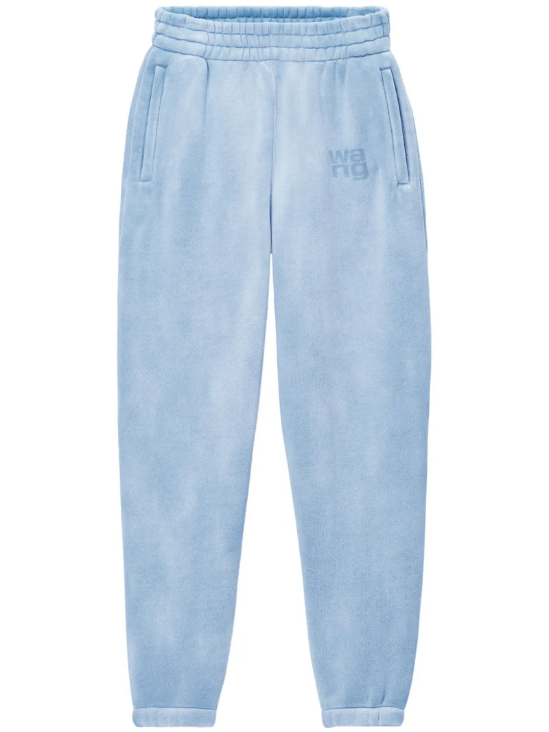 T BY ALEXANDER WANG - Women Essential Terry Classic Puff Paint Logo Sweatpants