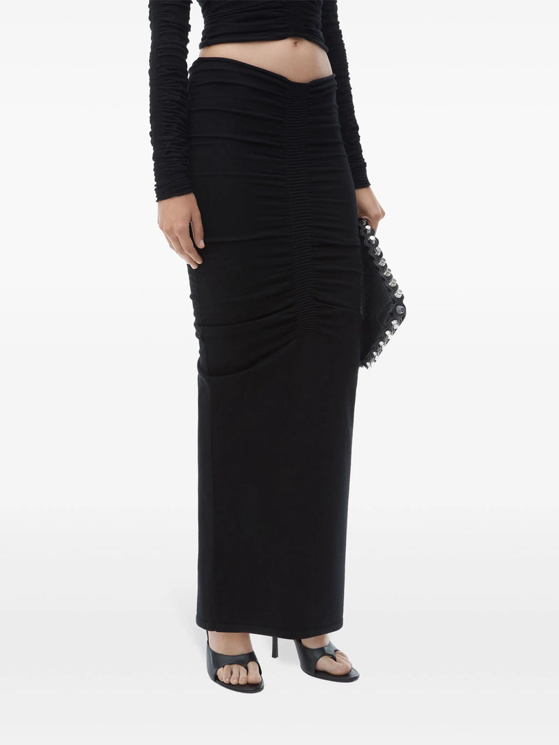 ALEXANDER WANG - Women Ruched Maxi Skirt