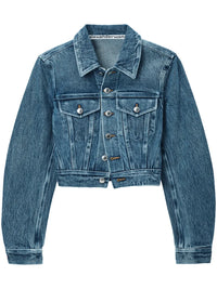 ALEXANDER WANG - Women Bonded Seams Slim Trucker Jacket