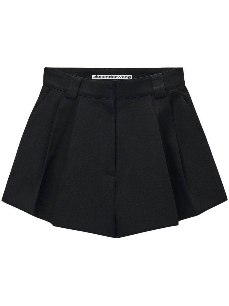 ALEXANDER WANG - Women Double Pleat Front Flared Short