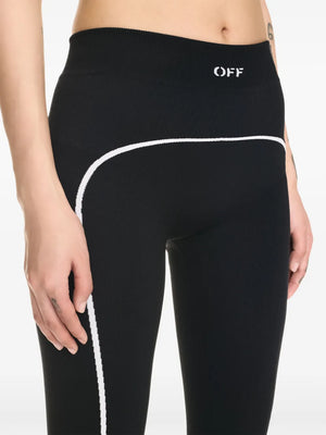 OFF WHITE - Women Off Stamp Seamless Leggings