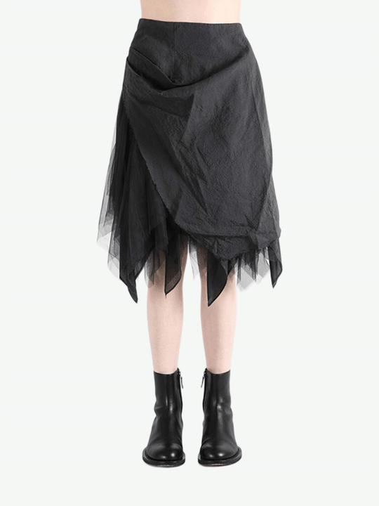 Black dress worn by a person, showing the dress' fit