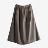 Grey skirt, front view