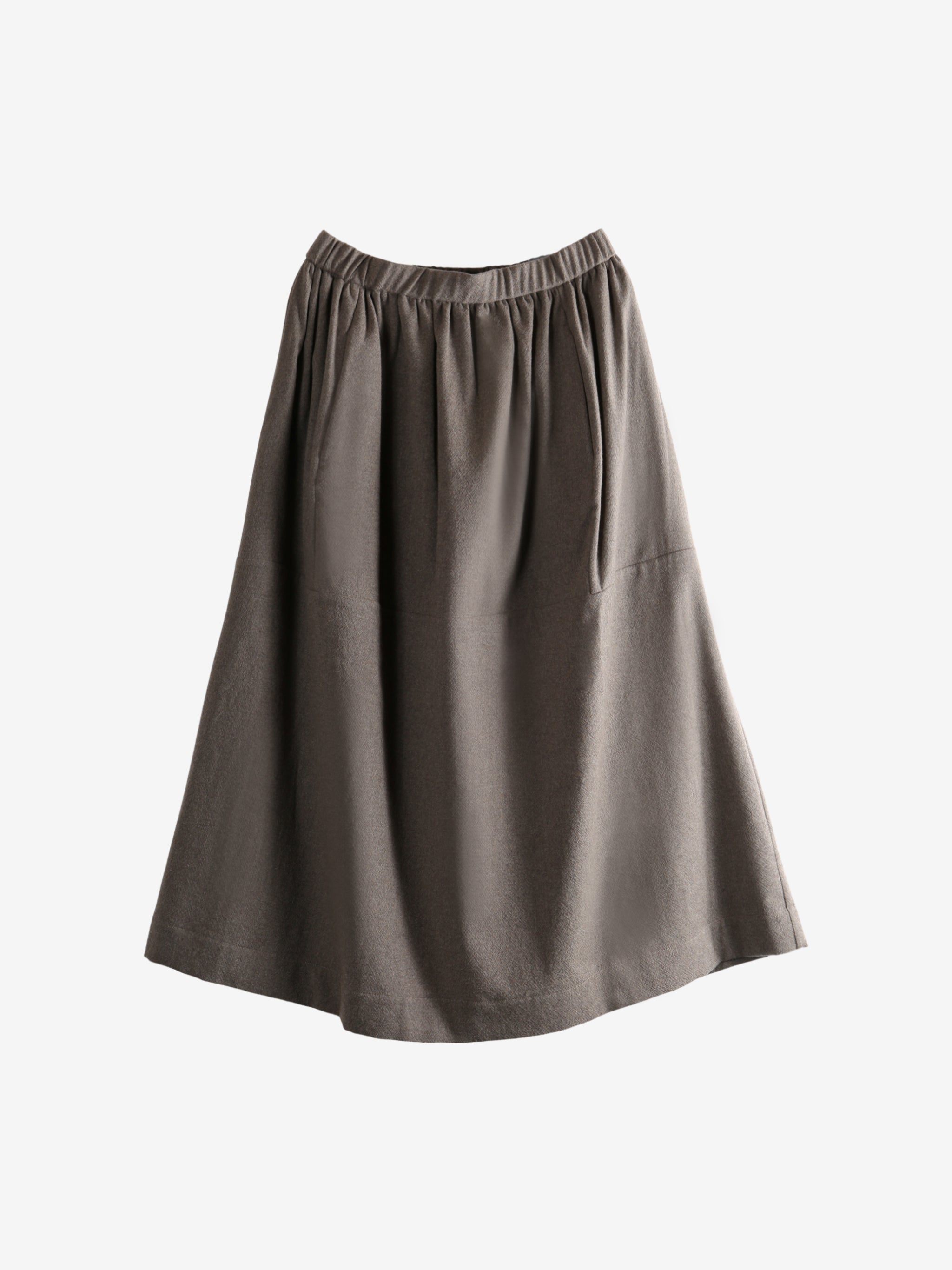 Grey skirt, front view
