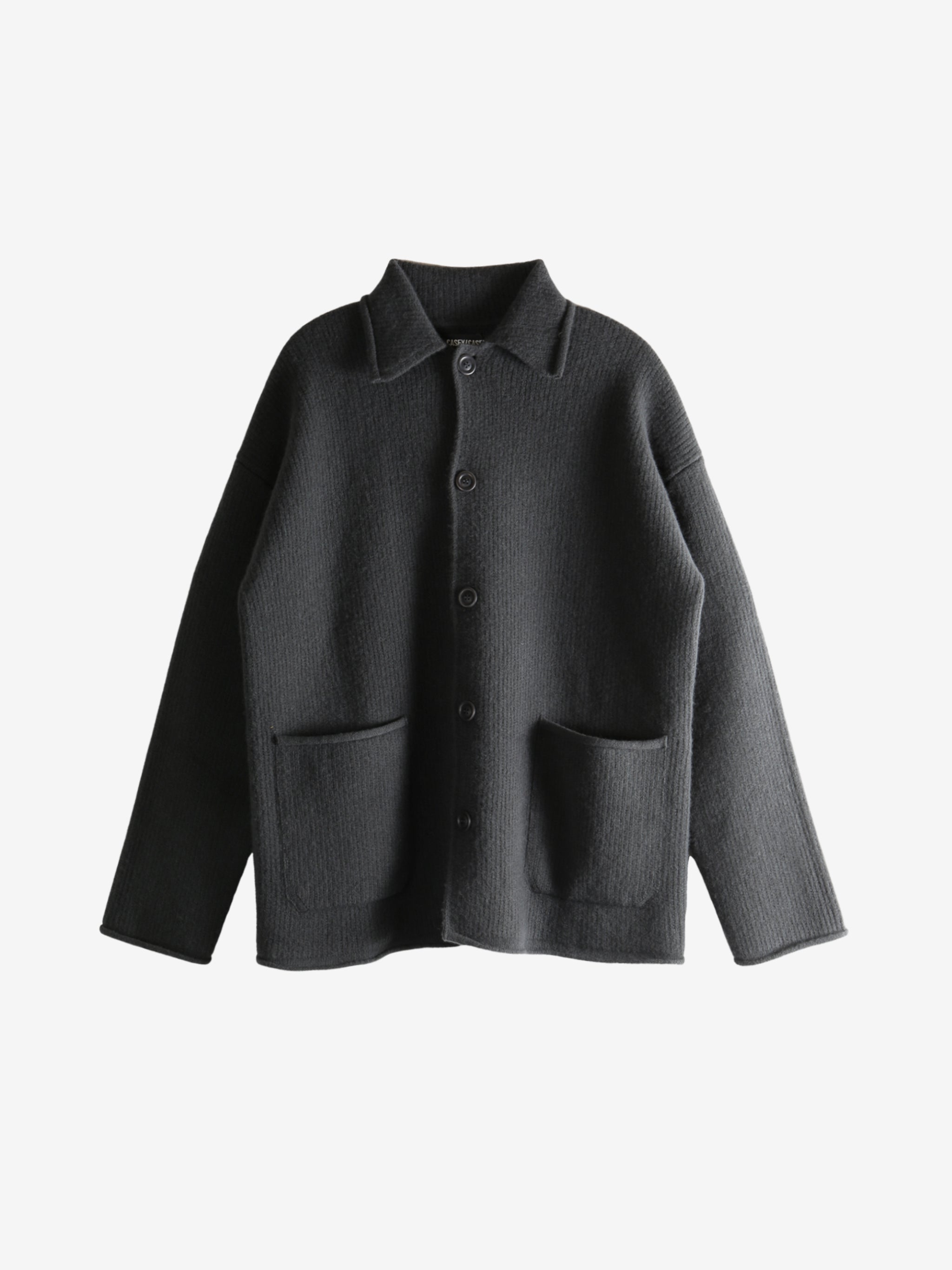 Grey jacket, front view