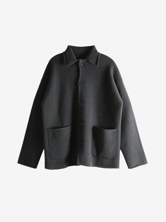 Grey jacket, front view