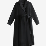 Black dress, front view