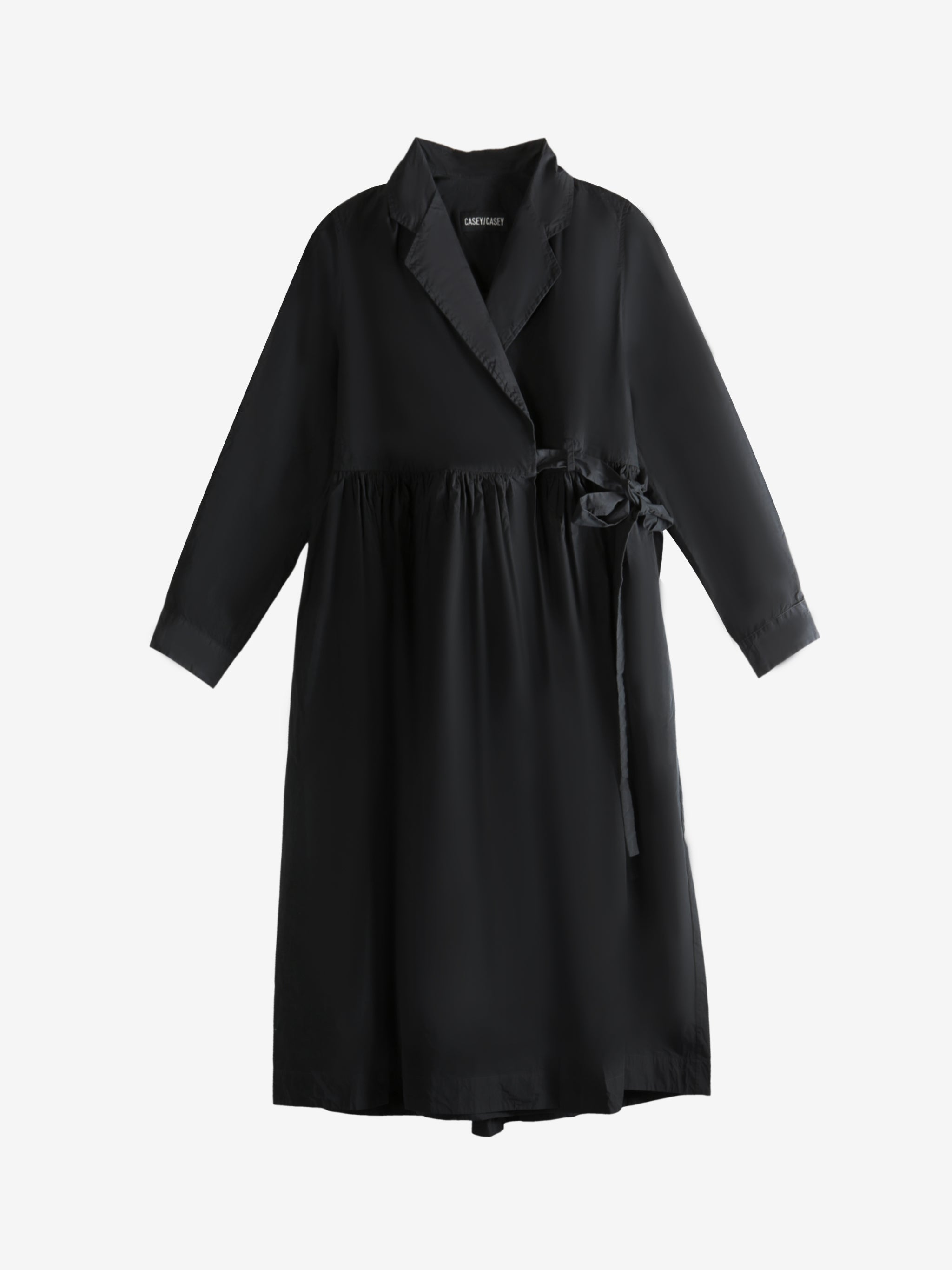 Black dress, front view