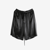 Black shorts, front view