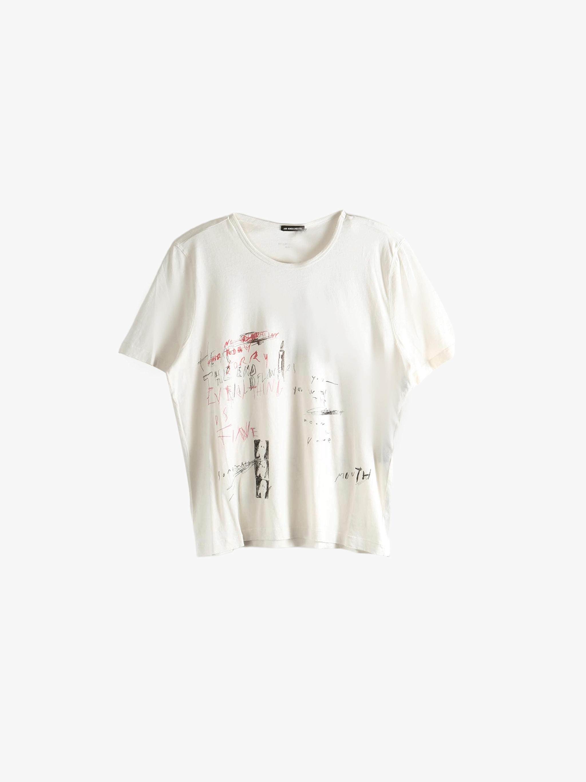 White shirt, front view